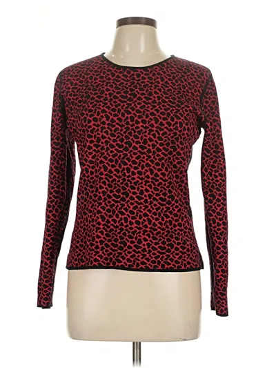 Pre-owned Carlisle Pullover Sweater In Red