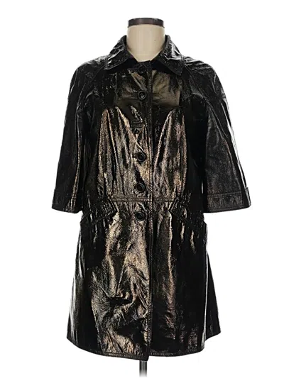 Pre-owned Carlisle Raincoat In Black