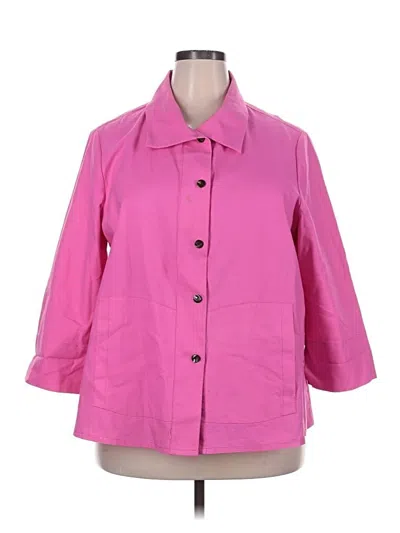 Pre-owned Carlisle Raincoat In Pink