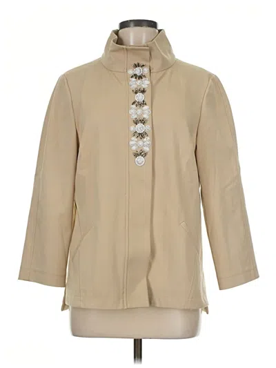 Pre-owned Carlisle Raincoat In Tan