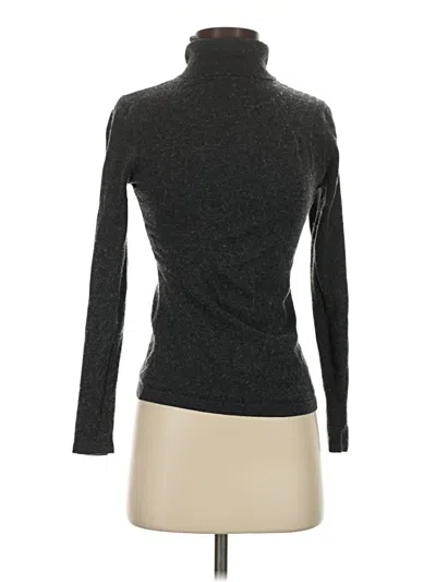 Pre-owned Carlisle Silk Pullover Sweater In Gray