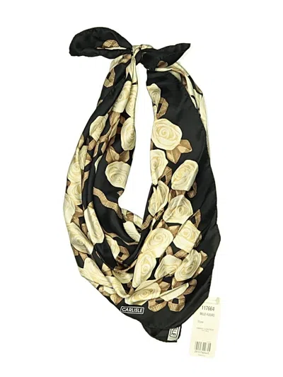 Carlisle Silk Scarf In Gold