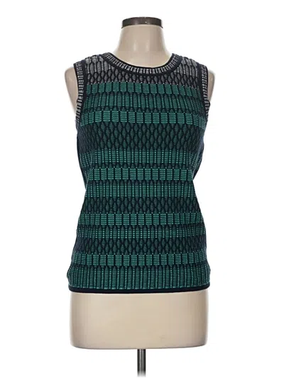 Pre-owned Carlisle Sleeveless T-shirt In Blue