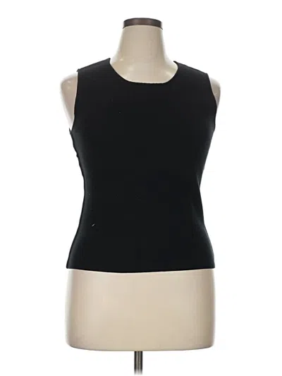 Pre-owned Carlisle Sweater Vest In Black