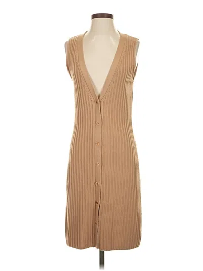 Pre-owned Carlisle Sweater Vest In Brown