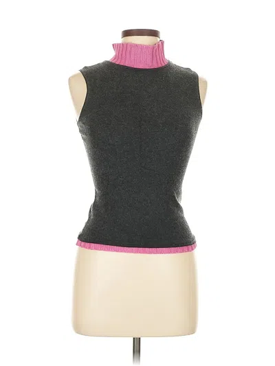 Pre-owned Carlisle Sweater Vest In Gray