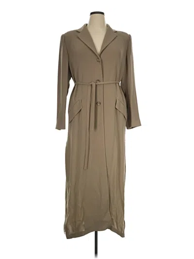 Pre-owned Carlisle Trenchcoat In Tan