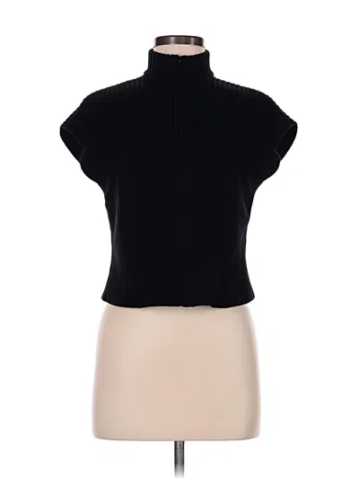 Pre-owned Carlisle Turtleneck Sweater In Black