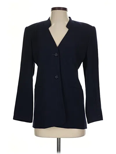 Pre-owned Carlisle Wool Blazer Jacket In Blue