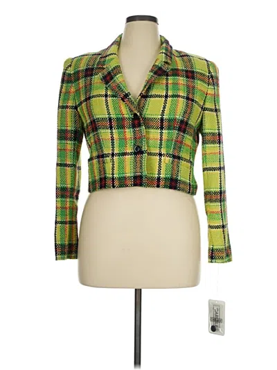 Carlisle Wool Blazer Jacket In Green