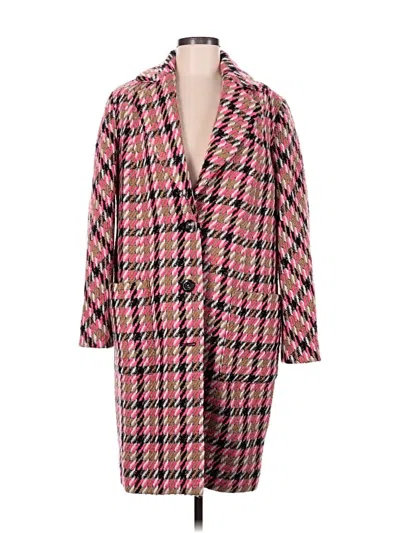 Carlisle Wool Coat In Pink
