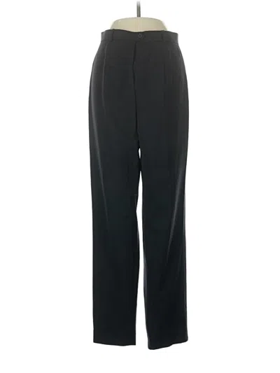 Pre-owned Carlisle Wool Pants In Black