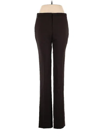 Pre-owned Carlisle Wool Pants In Brown