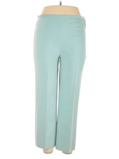 Pre-owned Carlisle Wool Pants In Teal