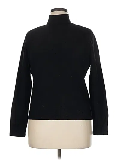 Pre-owned Carlisle Wool Pullover Sweater In Black