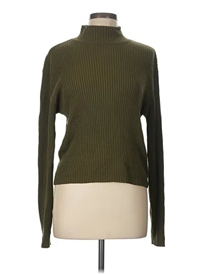 Pre-owned Carlisle Wool Pullover Sweater In Green