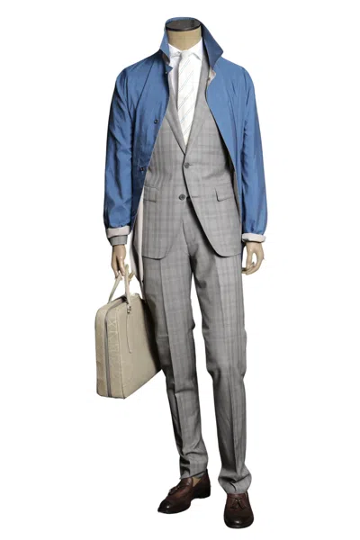Carlo Barbera Wool Super 170's Suit In Blue