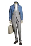 Carlo Barbera Wool Super 170's Suit In Blue