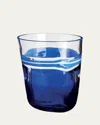 Carlo Moretti Bora Drinking Glass, Red/green