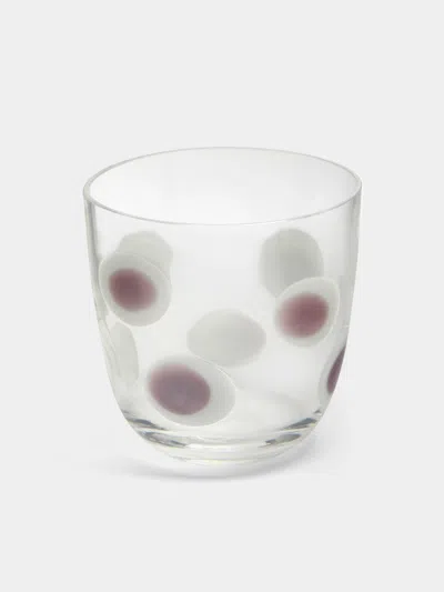 Carlo Moretti I Diversi Hand-blown Murano Glass Tumbler  Abask Luxury Gift In Pink