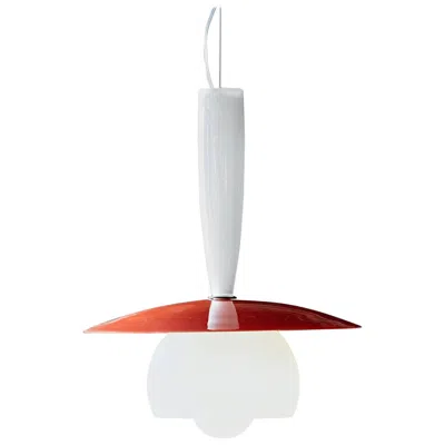 Pre-owned Carlo Moretti Lungomare C Suspension Lamp In Orange By