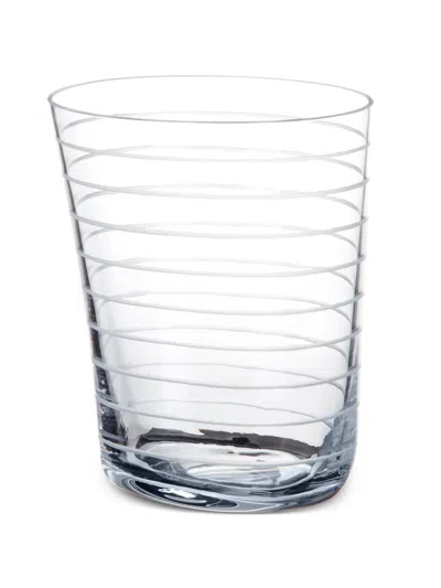 Carlo Moretti Striped Tumbler In White