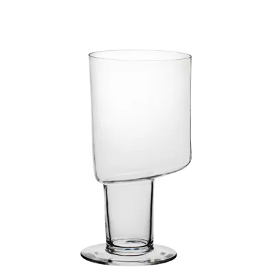 Pre-owned Carlo Moretti Trittico  Vase By  In Transparent