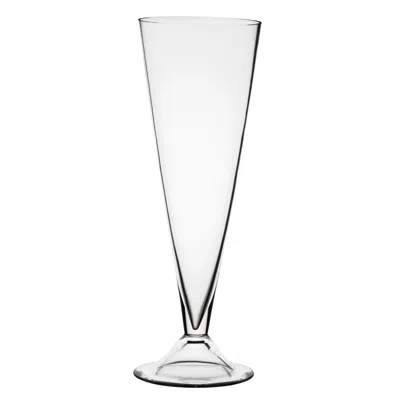 Pre-owned Carlo Moretti Trittico Ovale 1977 Vase By  In Transparent