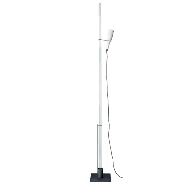 Pre-owned Carlo Moretti Truba  Mouth Blown Murano Clear And Milk Glass Floor Lamp In Transparent