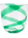 Carlo Moretti Twist Stripe Glass In Green