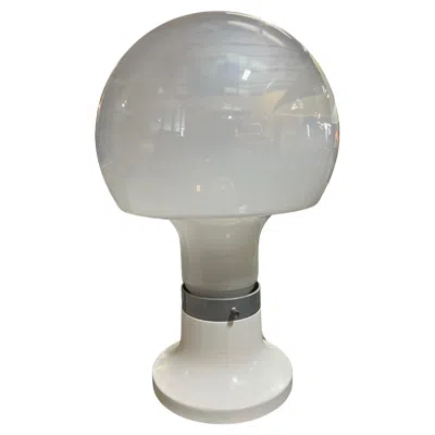 Pre-owned Carlo Nason 1970's Italian Murano Glass Lamp By  In Transparent