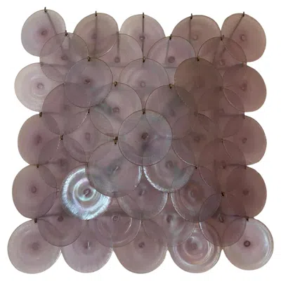 Pre-owned Carlo Nason For Mazzega Murano Glass Wall Lamp, Italy 1960s In Transparent