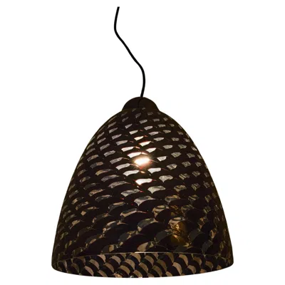 Pre-owned Carlo Nason Ls105 Pendant Lamp, Design  For A.v. Mazzega In Black