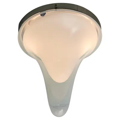 Pre-owned Carlo Nason Ls143 Table Lamp/flashlight,  For A.v. Mazzega In Sand
