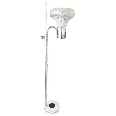 Pre-owned Carlo Nason Midcentury Nason For Mazzega Floor Lamp, Italy, 1960 In Transparent