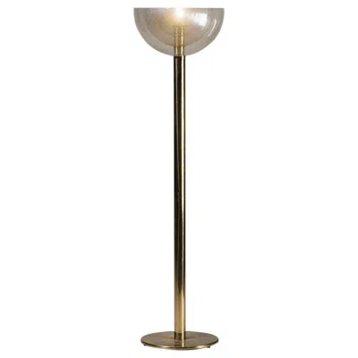 Pre-owned Carlo Nason Model Lt 338 Floor Lamp By  For Mazzega In Brown