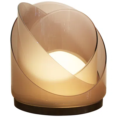 Pre-owned Carlo Nason Modulable Table Lamp By  For Mazzega In Sand