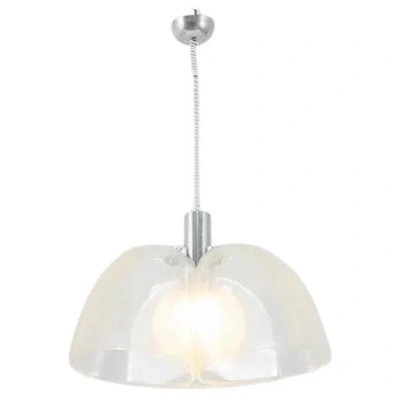 Pre-owned Carlo Nason Murano Chandelier By  For Mazzega In Sand