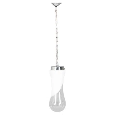 Pre-owned Carlo Nason Pendant Light By  Edition Mazzega, 1970s In Transparent