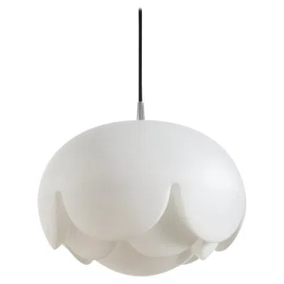 Pre-owned Carlo Nason Rare German Vintage Blown Glass Ceiling Hanging Pendant Light, 1960s In Transparent