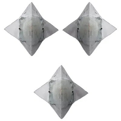Pre-owned Carlo Nason Sconce Lp253 Murano Glass By  For Mazzega, Italy, 1970s In Transparent
