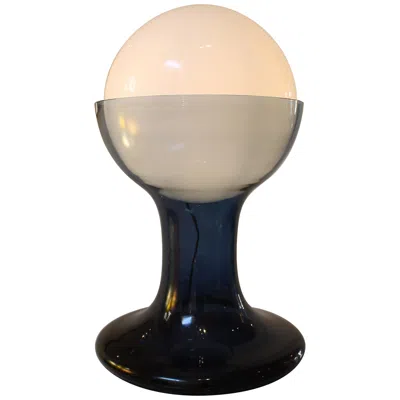 Pre-owned Carlo Nason Table Lamp Model Lt 216 By  For Mazzega In Sand