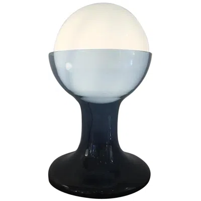 Pre-owned Carlo Nason Table Lamp Model Lt 216 By  For Mazzega In Transparent