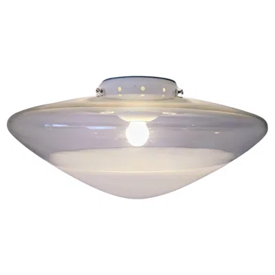 Pre-owned Carlo Nason Wall Or Ceiling Light 45, , Itre, Murano Glass, Italy In Transparent