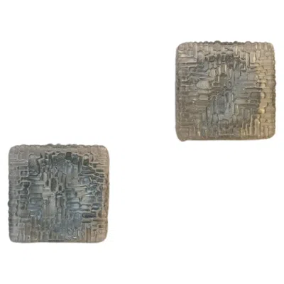 Pre-owned Carlo Nason Wall Sconces Of Italian Manufacture, 1970s In Transparent
