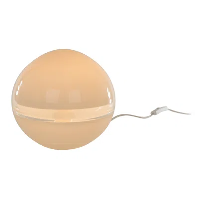 Pre-owned Carlo Nason White Lt 230 Table Lamp By  For A.v. Mazzega, 1970s