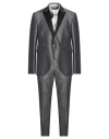 Carlo Pignatelli Cerimonia Man Suit Charcoal Size 42 Acetate, Wool, Polyester In Grey