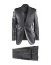 Carlo Pignatelli Classico Man Suit Grey Size 44 Viscose, Polyamide In Grey