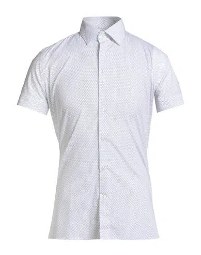 Carlo Pignatelli Man Shirt White Size 15 ½ Cotton
