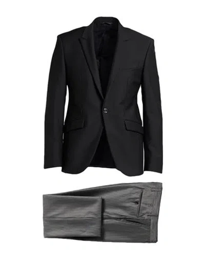 Carlo Pignatelli Man Suit Black Size 42 Wool, Mohair Wool